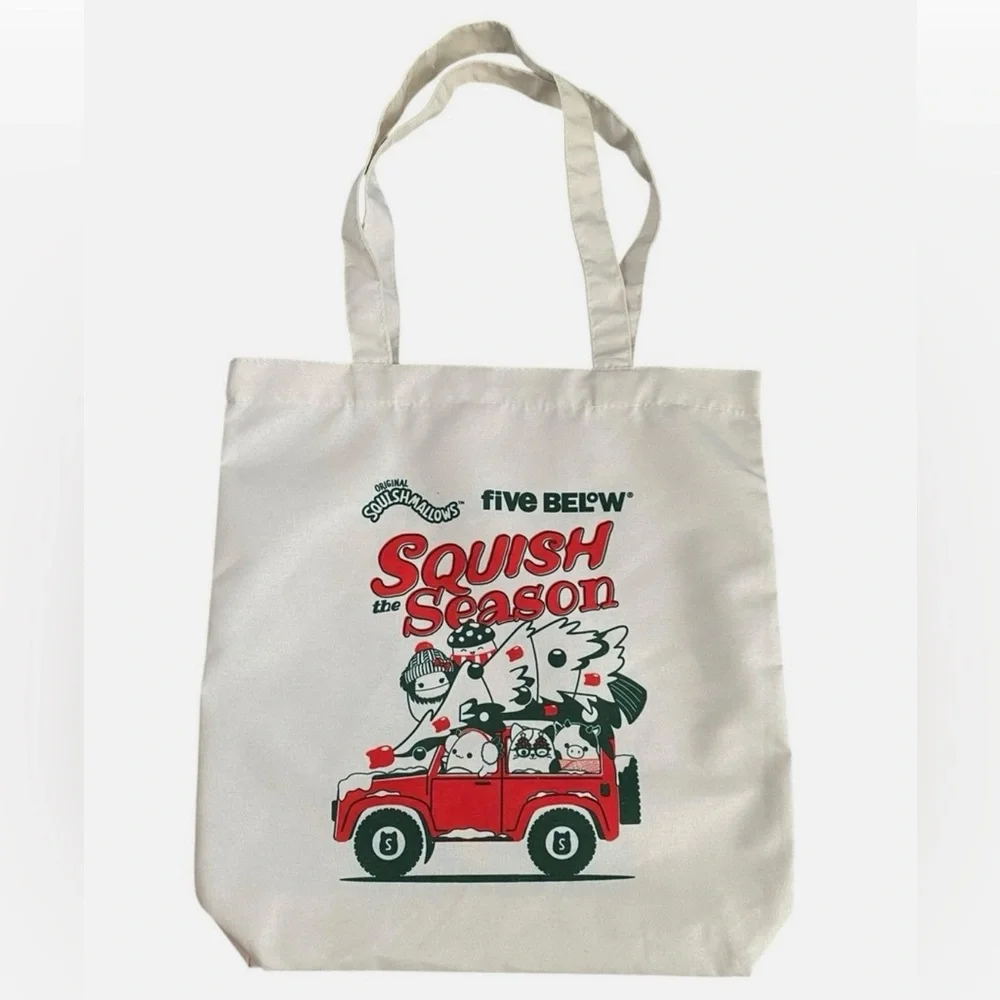 Squishmallows x Five Below Limited Edition “Squish the Season” Collectors Tote - Picture 1 of 3